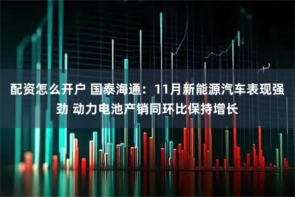 配资怎么开户 国泰海通：11月新能源汽车表现强劲 动力电池产销同环比保持增长